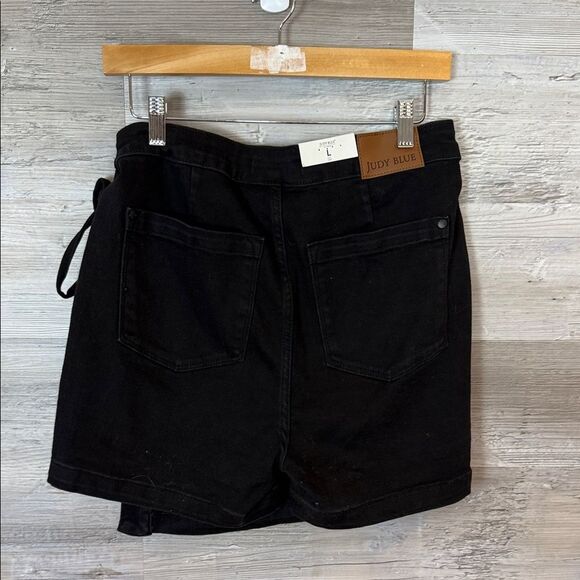 Judy Blue Black High Waisted Skort - Picture 5 of 6